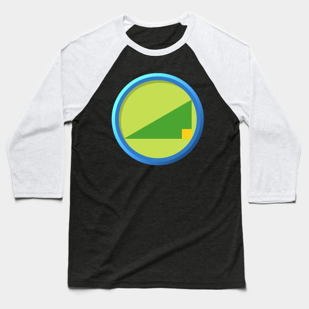 Numberman.exe Navi Mark Baseball T-Shirt by turpinator